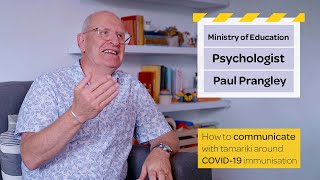 A psychologist discusses how to talk to children about COVID-19 vaccination | Ministry of Health NZ