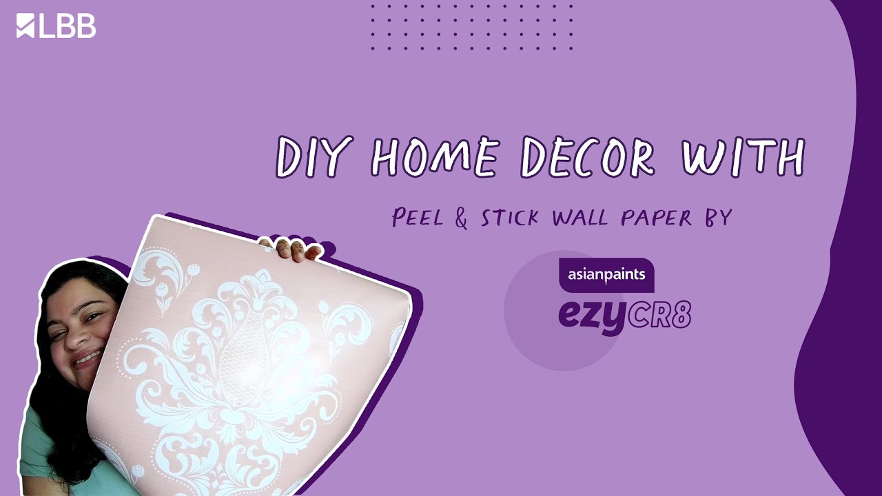 Revamp Dull Walls With Asian Paints Peel And Stick Wallpapers YouTube