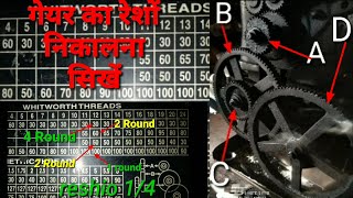 Learn to remove the gear's fibers for bangle cutting. If you don't have a gear, remove the fibers...