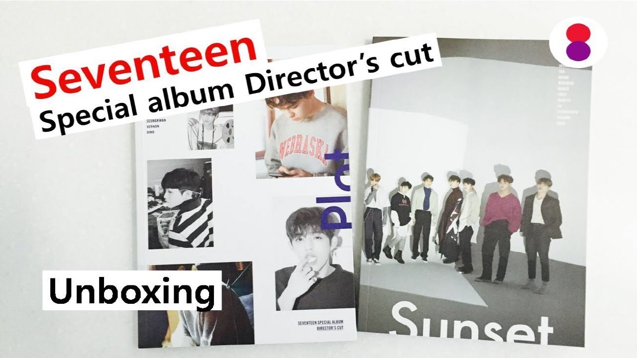 Seventeen Director's cut unboxing Special album 세븐틴 스페셜 앨범