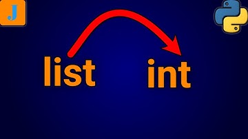 How To Convert List To Integer In Python