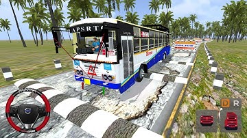 APSRTC EXPRESS BS6 HIRE BUS MOD FOR BUSSID - Bus Simulator Indonesia Gameplay 😲🎧