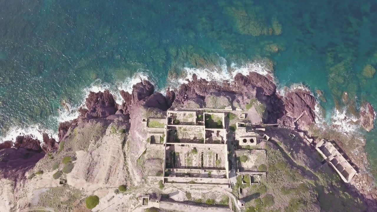 Le antichissime miniere di Nebida - Laveria Lamarmora - Sardegna 4k