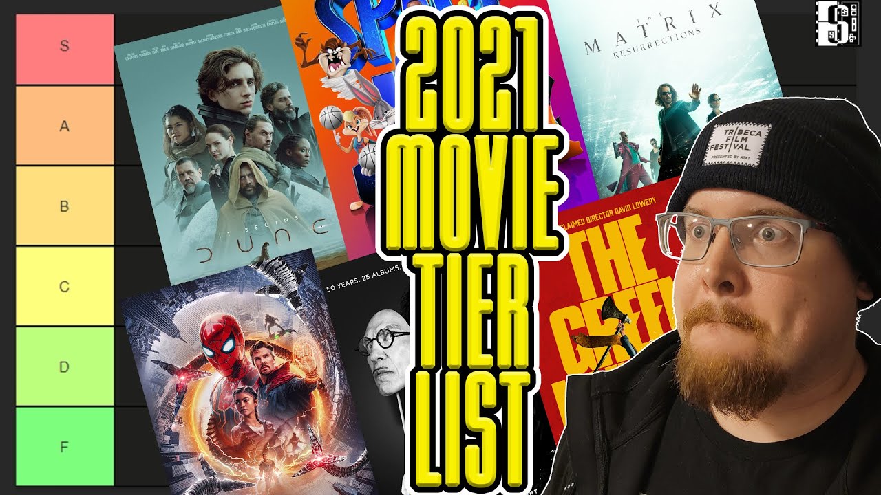 2021 MOVIE TIER LIST - Spider-Man, Dune, and 40+ More Films RANKED!