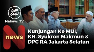 #NEWS Kunjungan Ketua Umum Rabithah Alawiyah ke MUI, KH. Syukron Makmun & DPC RA JakSel  | Nabawi TV