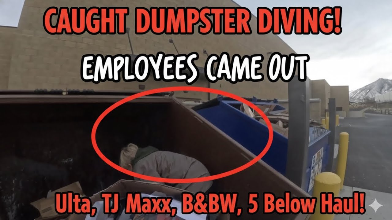 I Found a HUGE Dumpster Diving JACKPOT! 😱 (Ulta, TJ Maxx & More!)