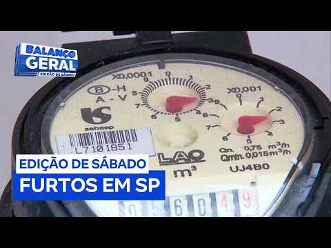 Theft of water meters is becoming a growing problem for residents and businesses in São Paulo.