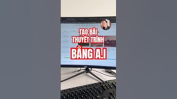 AI tạo slide thuyết trình từ câu lệnh hoặc 1 trang web