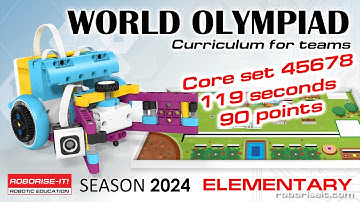 World Robot Olympiad (WRO) 2024 Elementary Category