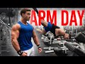 HUGE ARM WORKOUT - Training a Subscriber | My Top Exercises Explained