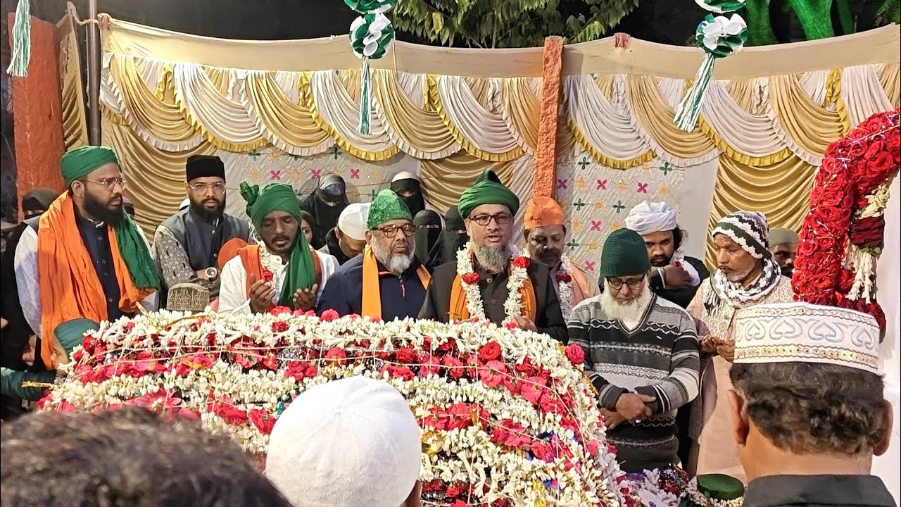 JASHN E SANDAL O URS OF SYED  KHWAJA KHADER ALI SHA CHISHTY UL KHADRI FATHIHA BY SUFI WALIBA KHADRI 