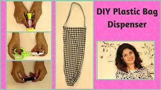 DIY Plastic Bags Dispenser From Old Pant | Polybag Organizer