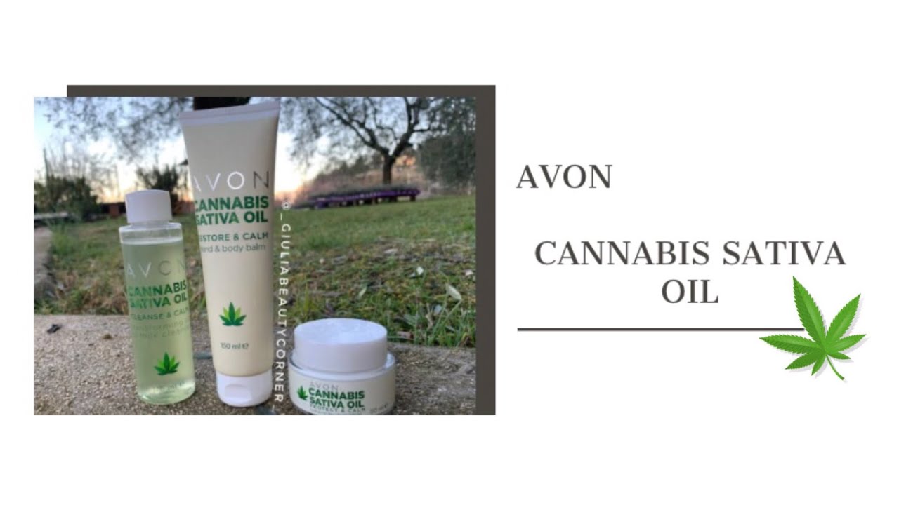 AVON: CANNABIS SATIVA OIL SKINCARE 🌱