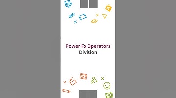Learn about the Power Fx Division (/) operator #powerfx #microsoft #coding