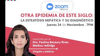 Otra epidemia de este siglo: la esteatosis hepática y su diagnóstico Otra epidemia de este siglo: la esteatosis hepática y su diagnóstico