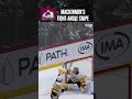MacKinnon Wires It Inside the Post 🎯
