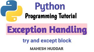 How to use try and except block and use short circuit evaluation by Mahesh Huddar
