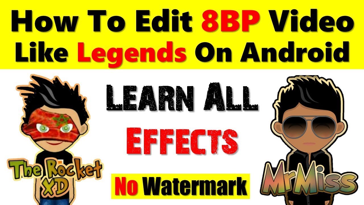 How To Edit 8 Ball Pool Video Like Legends 😎 On Android