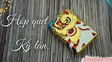 Hộp quẹt zorro kỳ lân tài lộc | Bật lửa đẹp