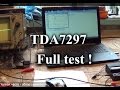 Усилитель на TDA7297 полный тест