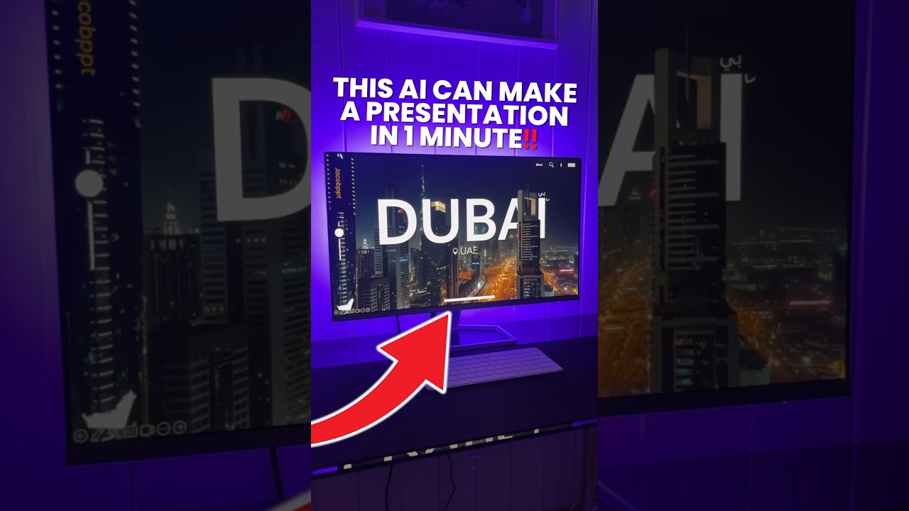 INSANE Ai Presentation HACK🤯‼️ #powerpoint #tutorial #students #ai