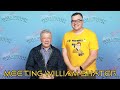 Meeting William Shatner #CaptainKirk #StarTrek