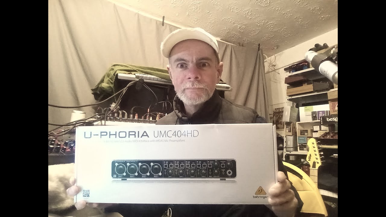U-PHORIA UMC404HD Audiophile 4x4, 24-Bit/192 kHz USB Audio