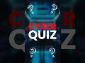 Cyber Smart Quiz | Test Your Online Safety Knowledge | Stay Safe from Scams!