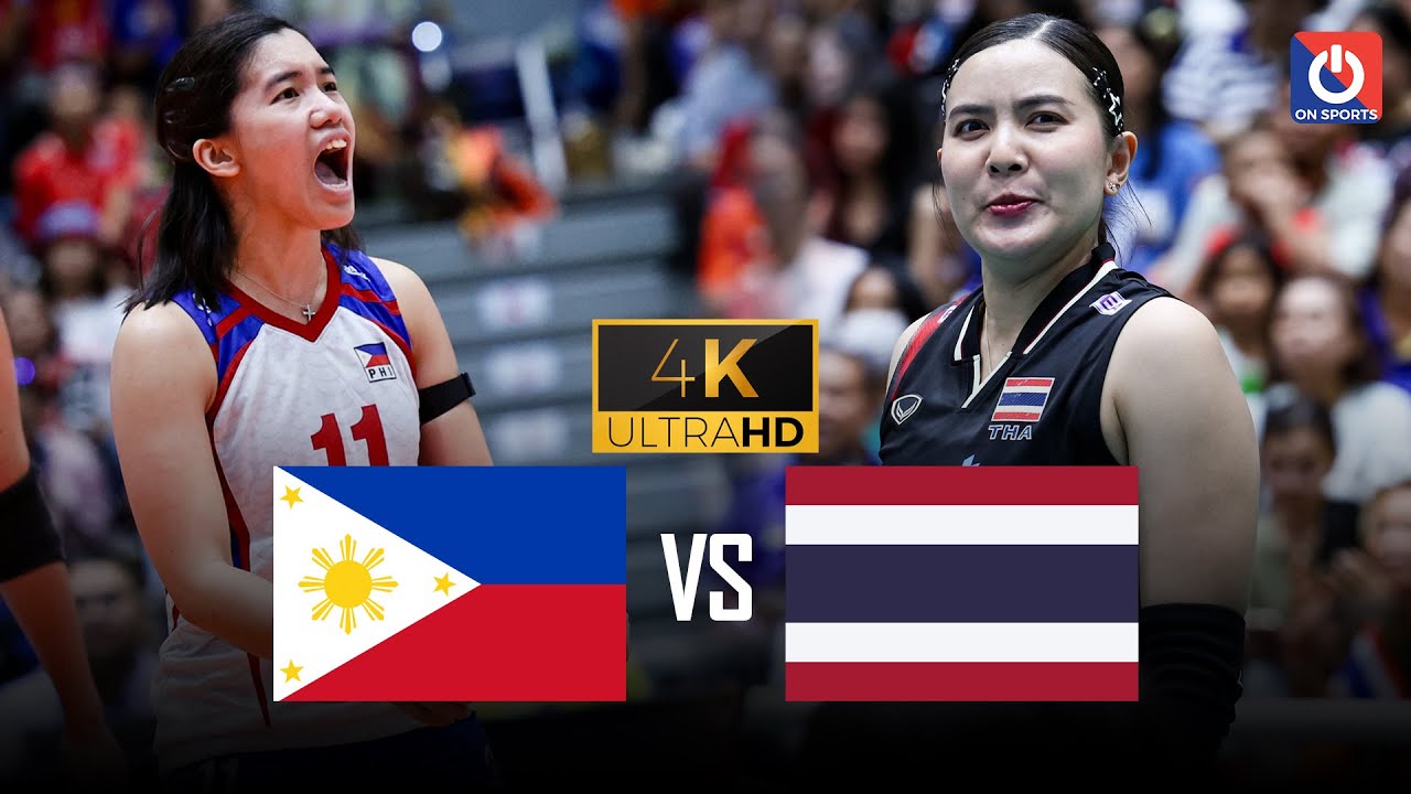 Full 4K | THÁI LAN vs PHILIPPINES | Pornpun Guedpard vs. Jia De Guzman