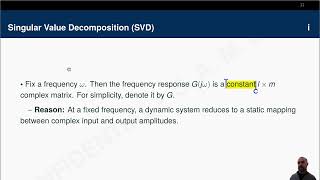 Introduction to Multivariable Control Systems/Design -- Lecture 06