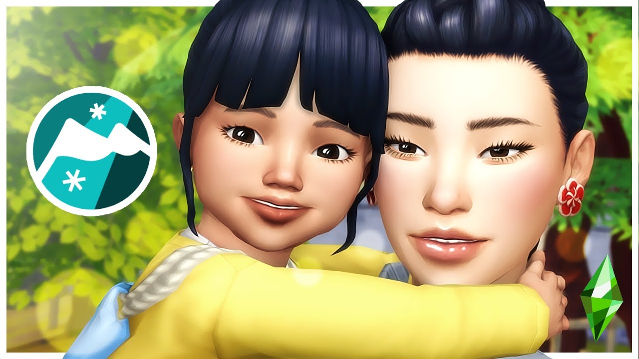 The Tsukino Family | The Sims 4 Snowy Escape CAS