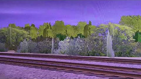 Union Pacific 8444 Pulls A 75-Car Freight Train With Diesel Helpers