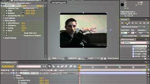 star wars force lightning  tut tutorial adobe after effects cs4+ preset