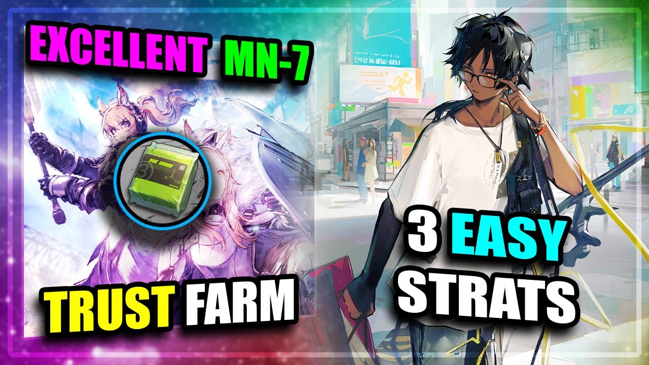 【Arknights】EXCELLENT Polyester Drop Rates MN7 (Trust Farm) (3 Easy