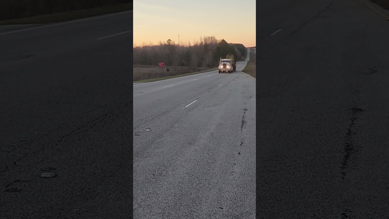 351 Peterbilt Coming Out Of North Carolina 