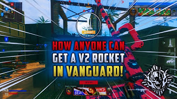 HOW TO GET EASY V2 ROCKETS IN VANGUARD! 🔥🥵️ | COD VANGUARD!
