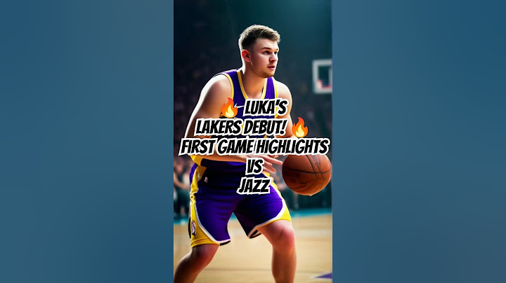 Luka Doncic’s Lakers Debut! 🔥 First Game Highlights vs Jazz  2025 #LukaDoncic #Lakers #NBAHighlights