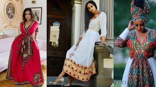 Latest And Stylish Ethiopian Traditional Girls Dress Designs 2020 Ethiopian Cultural Dress