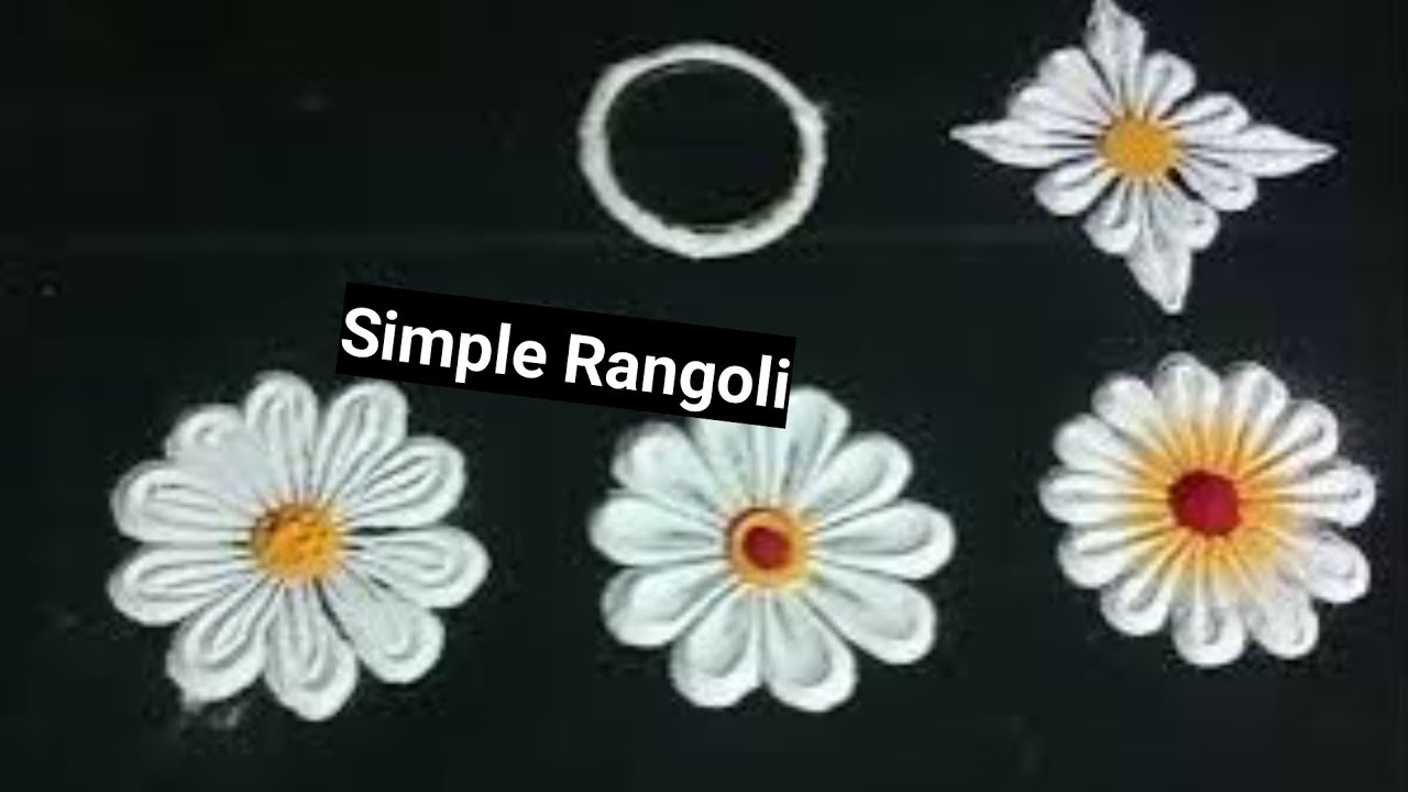 daily use rangoli | rangoli | rangoli design muggul | rangoli Kolam | kolam | Simple Rangoli 