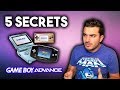 5 secrets cachs sur la game boy advance gba