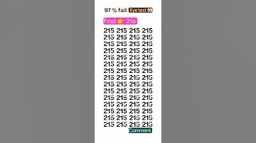 Find 👉 216 in this puzzle game 🎮🎯 #challenge #eyetest #shorts