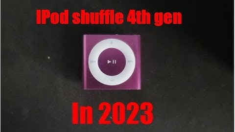 IPod shuffle 4th gen in 2023! (is it still worth it?)