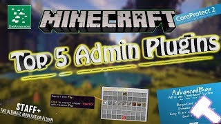 Top 5 Admin Plugins | Minecraft 1.14