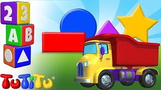 🟢🟦Fun Toddler Shapes Learning with TuTiTu Truck toy 🔶🟨TuTiTu Preschool and songs🎵