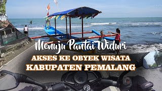 Jalur Menuju ke Pantai Widuri Pemalang | Wisata Pemalang