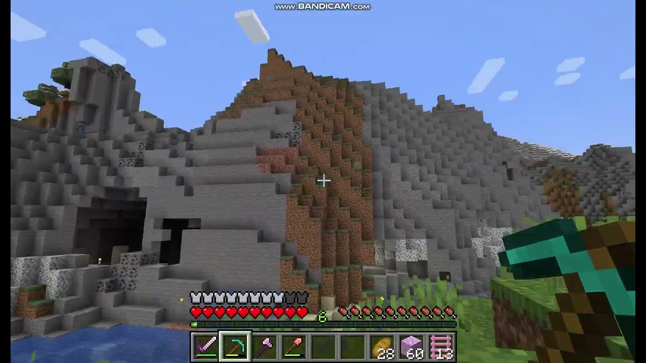 Stupid 13 year old freaks out over minecraft cave