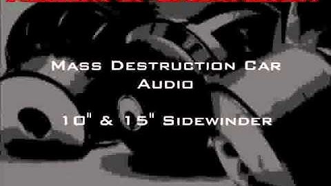 12vdb.com - car audio database: Mass Destruction Car Audio Sidewinder768