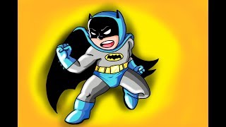 Batman Fanart using Autodesk Sketchbook App screenshot 5