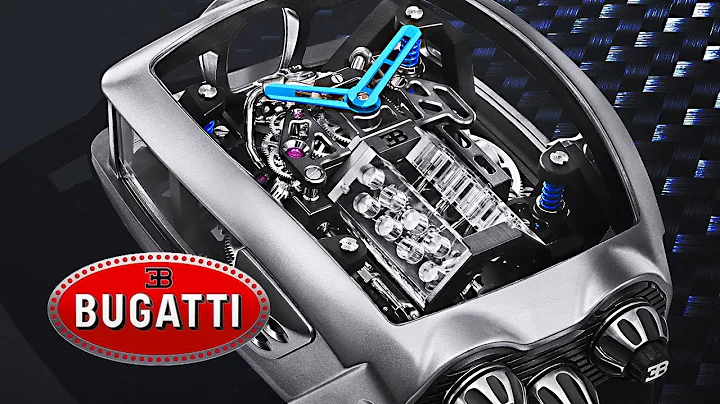 Bugatti Chiron WATCH with REAL Tiny W16 ENGINE – ‘Jacob & Co.x Bugatti Chiron Tourbillon’