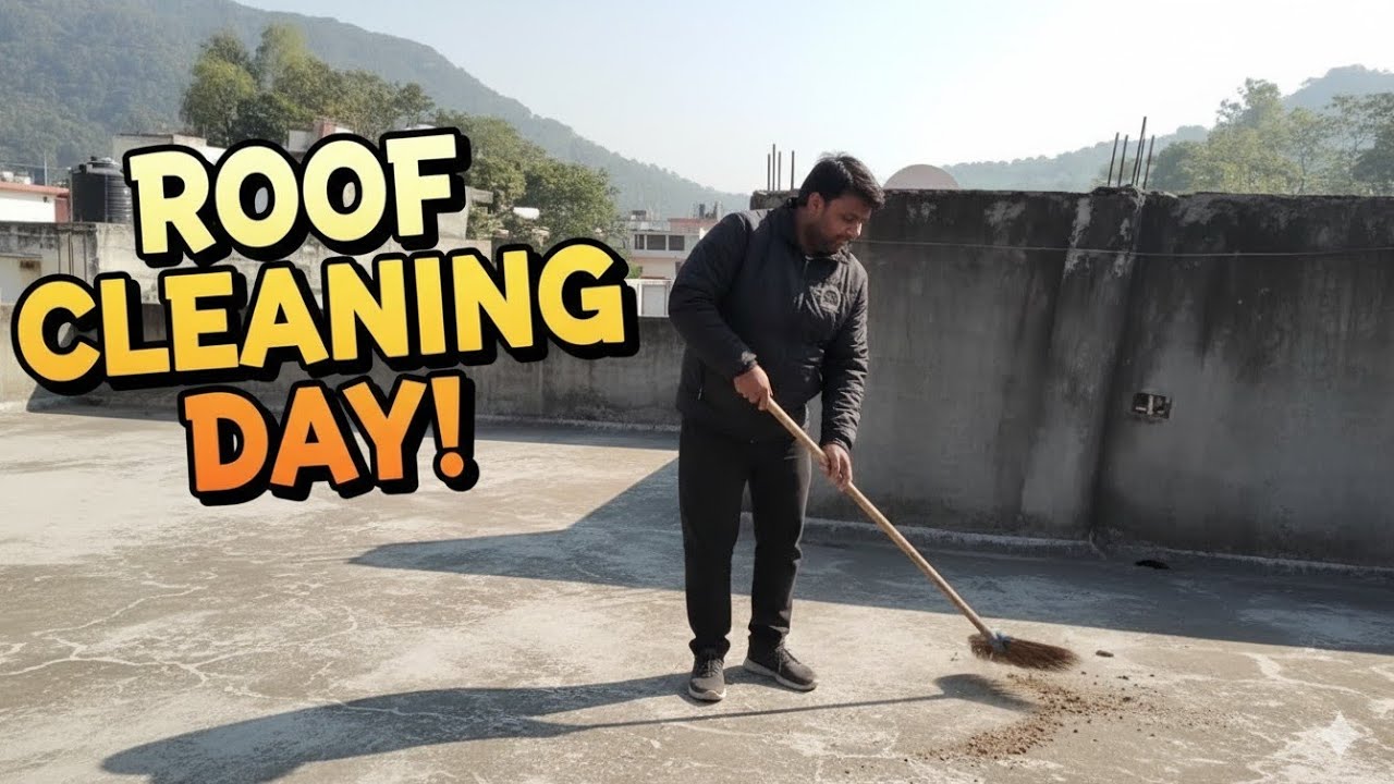 Aaj Gaow ke ghar ki safai ka din | Uttrakhand | dugadda | Pauri Garhwal 